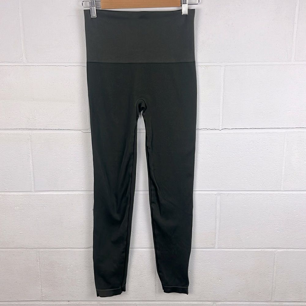 Spanx seamless side zip legging